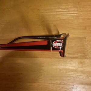 Just Cavalli Black & Red Eyeglasses